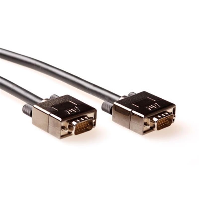 ACT AK9373 VGA kabel 20 m VGA (D-Sub) Mini-VGA Zwart