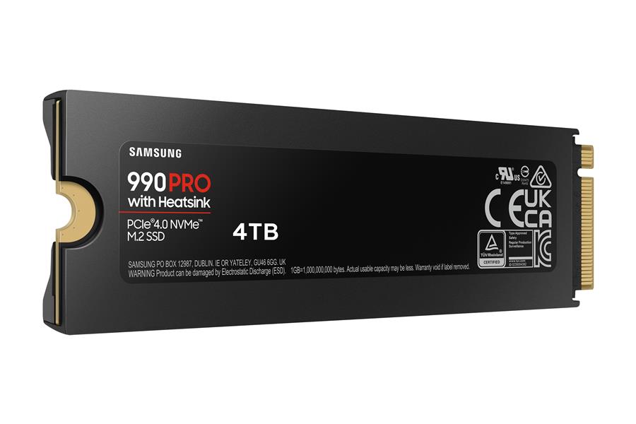 Samsung 990 Pro M.2 4 TB PCI Express 4.0 V-NAND TLC NVMe