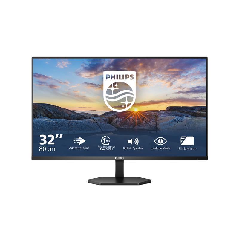 Philips 3000 series 32E1N3100LA/00 computer monitor 80 cm (31.5"") 1920 x 1080 Pixels Full HD LCD Zwart