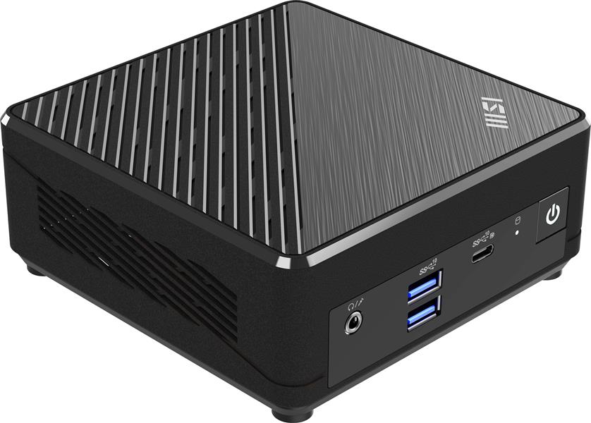 MSI Cubi N ADL-002EU Mini PC Intel® N N100 4 GB DDR4-SDRAM 128 GB SSD Windows 11 Pro Zwart