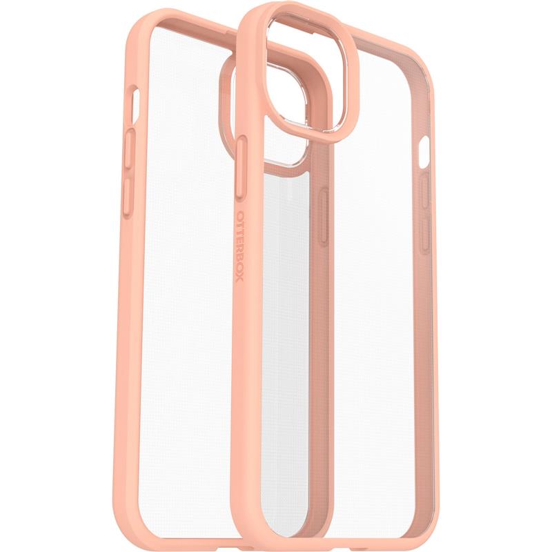 OtterBox React Series voor iPhone 15 Plus, Peach Perfect (Peach)