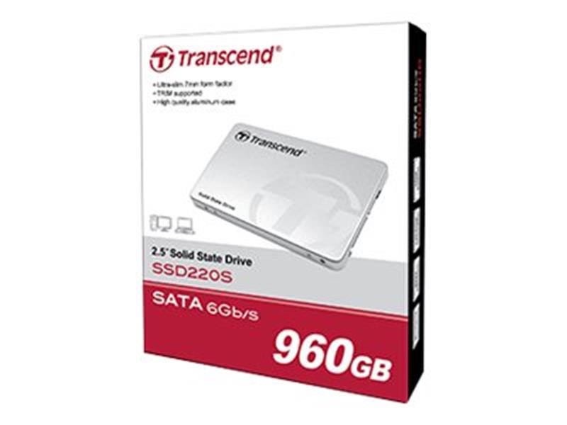 Transcend SSD220S 2 5 480 GB SATA III 3D NAND