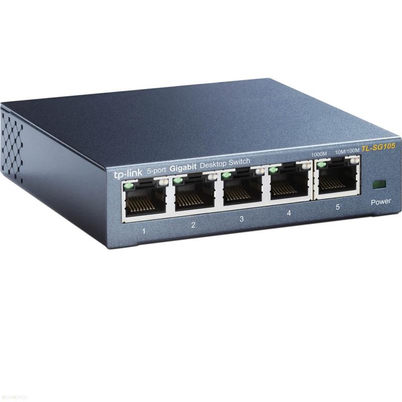 TP-LINK TL-SG105 netwerk-switch Unmanaged Zwart