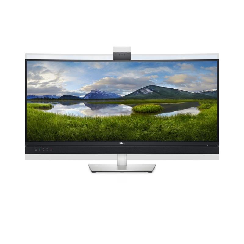 DELL C3422WE 86,7 cm (34.1"") 3440 x 1440 Pixels UltraWide Quad HD LCD Zwart, Zilver