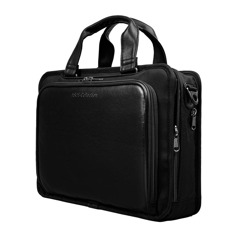 ASUS Vantage Briefcase 15.6 Leer, Polyester Zwart