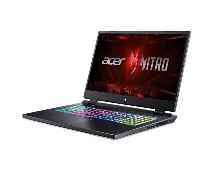 Acer Nitro 17 AN17-41-R38P Laptop 43,9 cm (17.3"") Quad HD AMD Ryzen™ 7 7735HS 16 GB DDR5-SDRAM 1 TB SSD NVIDIA GeForce RTX 4060 Wi-Fi 6E (802.11ax) W