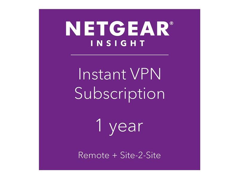 NETGEAR INSIGHT PRO VPN SUBS 1 YR - 10PK