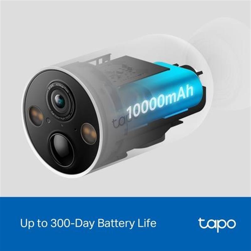 TP-Link Tapo C425 Rond IP-beveiligingscamera Buiten 2560 x 1440 Pixels Plafond/muur