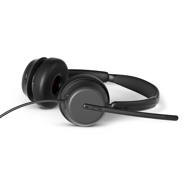 EPOS IMPACT 860 ANC Headset Bedraad Hoofdband Kantoor/callcenter USB Type-C Zwart