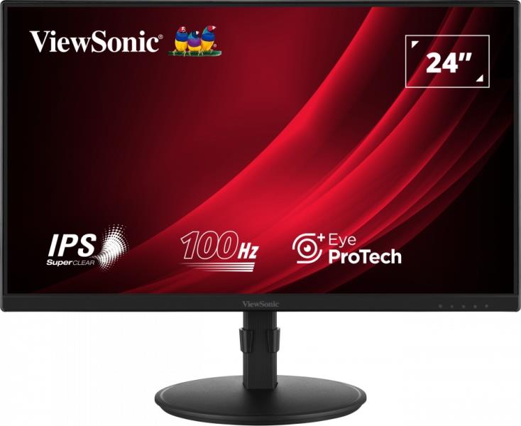 Viewsonic VG2408A-MHD computer monitor 61 cm (24"") 1920 x 1080 Pixels Full HD LED Zwart