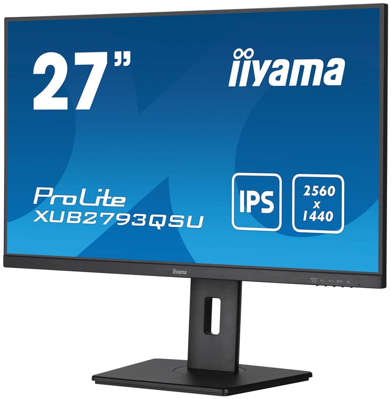 iiyama XUB2793QSU-B7 computer monitor 68,6 cm (27"") 2560 x 1140 Pixels Wide Quad HD LED Zwart