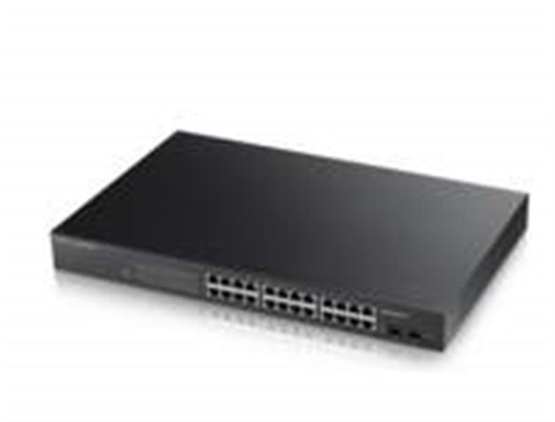 Zyxel GS1900-24HP Managed Gigabit Ethernet (10/100/1000) 1U Zwart
