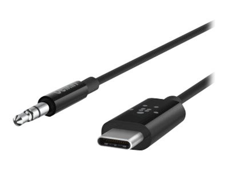 Belkin F7U079BT06-BLK audio kabel 1,8 m 3.5mm Zwart