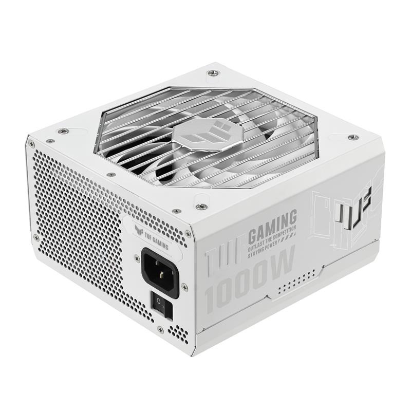 ASUS TUF Gaming 1000W Gold White Edition power supply unit 20+4 pin ATX ATX Wit