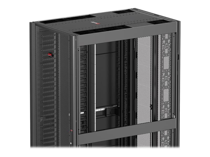 APC NetShelter SX 42U 750mm(b) x 1200mm(d) 19"" IT rack, netwerkbehuizing met zijpanelen, zwart