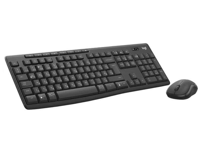 Logitech MK370 Combo for Business toetsenbord Inclusief muis RF-draadloos + Bluetooth QWERTY Hebreeuws Grafiet