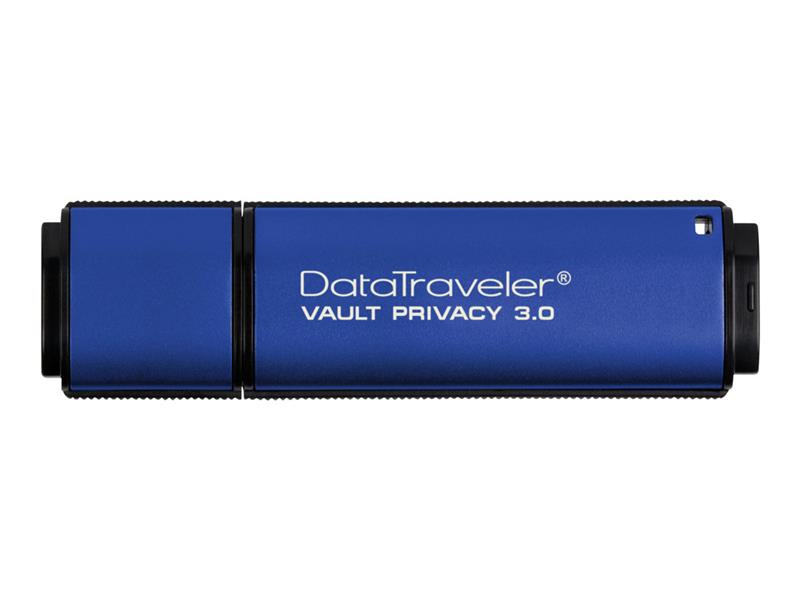 Kingston Technology DataTraveler Vault Privacy 3.0 32GB USB flash drive USB Type-A 3.2 Gen 1 (3.1 Gen 1) Blauw