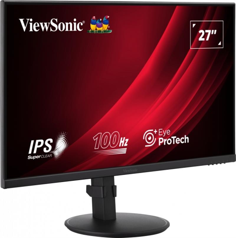 Viewsonic VG2708A computer monitor 68,6 cm (27"") 1920 x 1080 Pixels Full HD LED Zwart