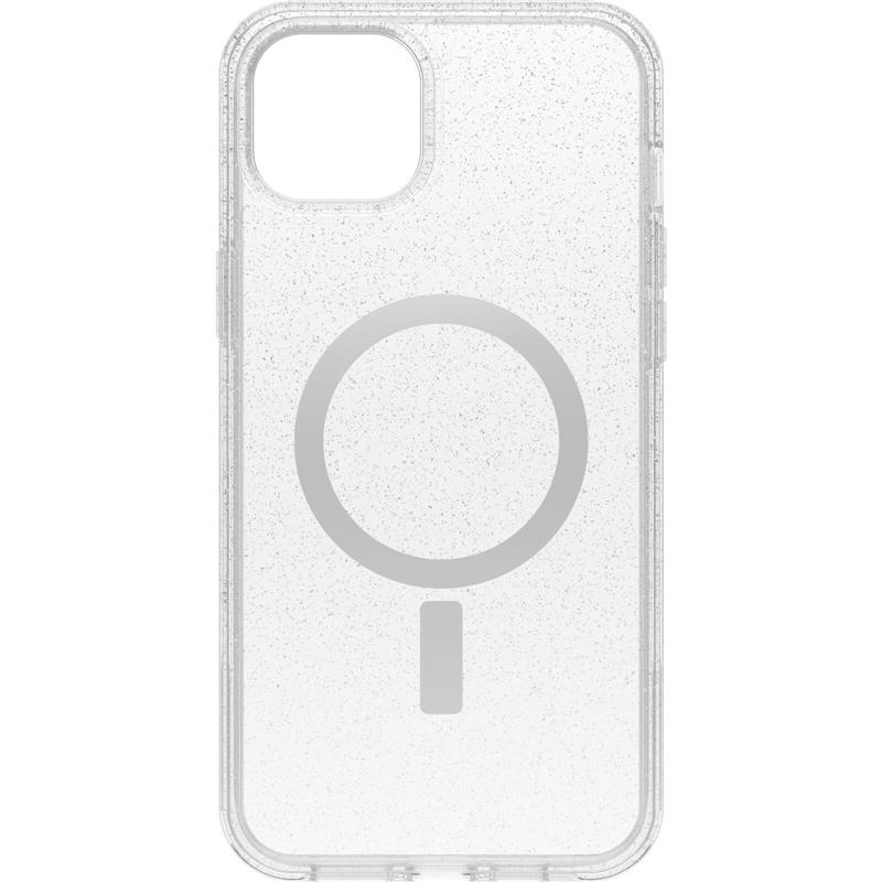 OtterBox Symmetry Series voor MagSafe voor iPhone 15 Plus, Stardust (Clear Glitter)