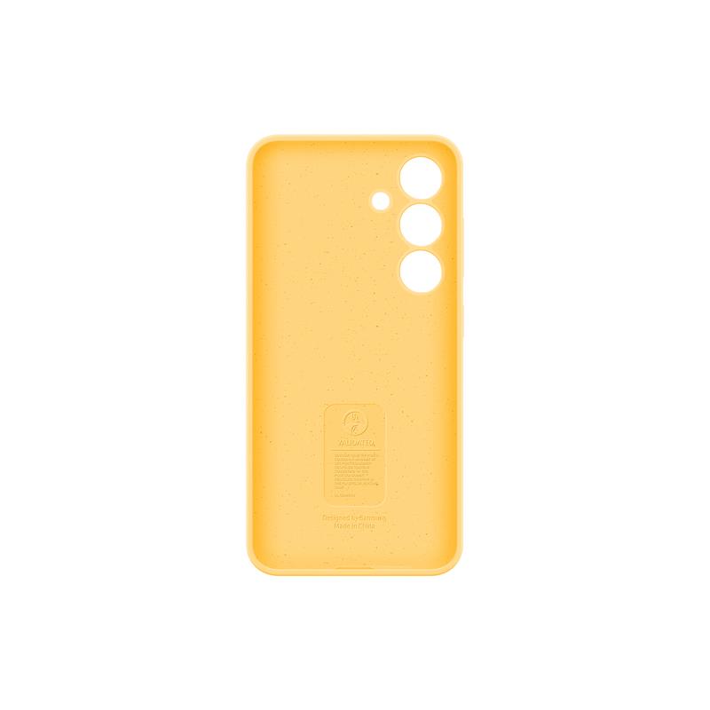 Samsung Silicone Case Yellow mobiele telefoon behuizingen 15,8 cm (6.2"") Hoes Geel