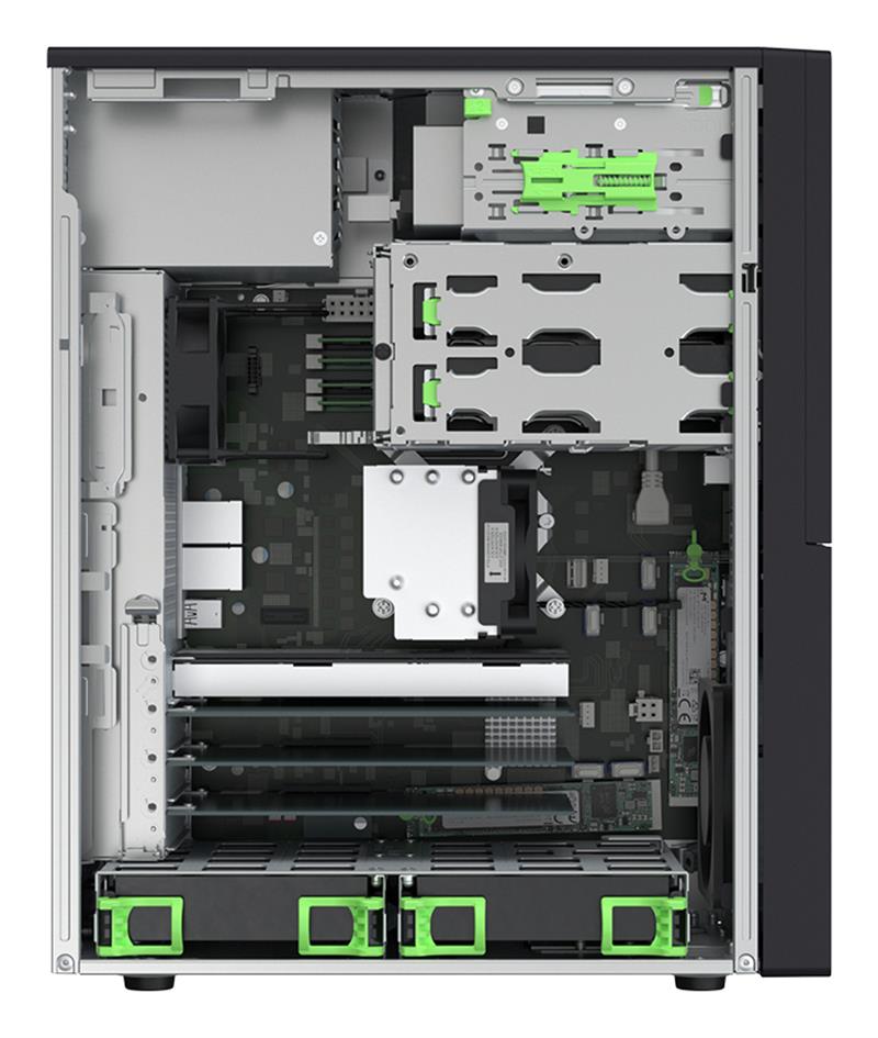 Fujitsu PRIMERGY TX1310 M5 server 4 TB Tower Intel Xeon E E-2374G 3,7 GHz 16 GB DDR4-SDRAM