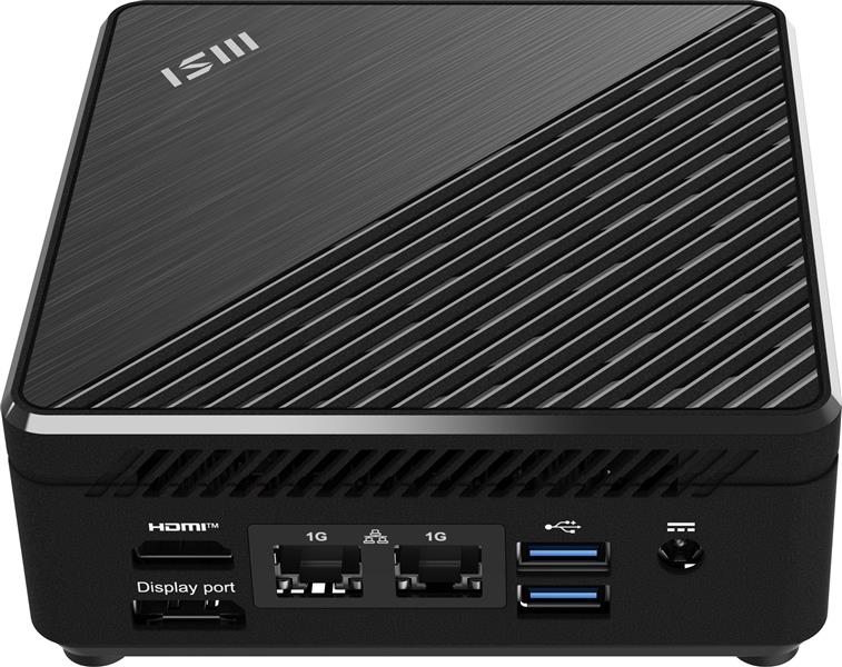 MSI Cubi N ADL-002EU Mini PC Intel® N N100 4 GB DDR4-SDRAM 128 GB SSD Windows 11 Pro Zwart