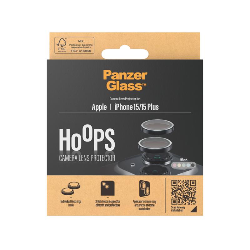 PanzerGlass Lens Protector Rings HOOP Doorzichtige schermbeschermer Apple 1 stuk(s)