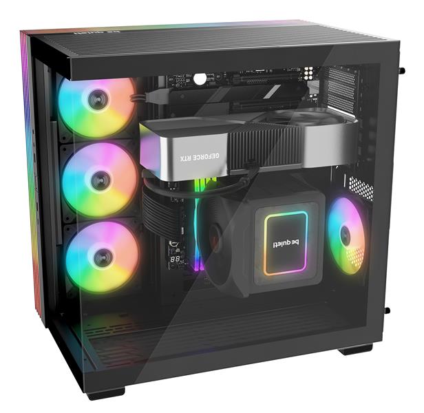 be quiet! LIGHT BASE 600 LX Black Midi Tower Zwart