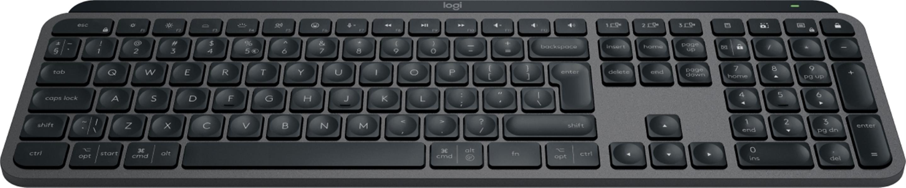 Logitech MX Keys S toetsenbord RF-draadloos + Bluetooth QWERTY Brits Engels Grafiet