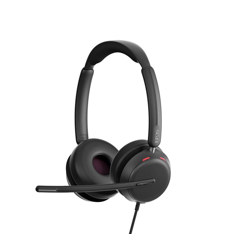 EPOS IMPACT 860 Headset Bedraad Hoofdband Kantoor/callcenter USB Type-C Zwart