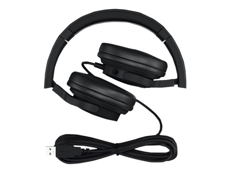 CHERRY JA-2200 Headset Bedraad Hoofdband Gamen Zwart