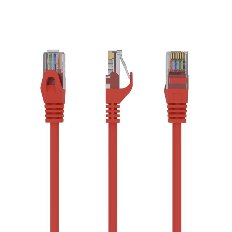 UTP Cat6 patchkabel 2 m rood