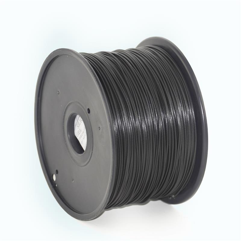 Gembird PLA plastic filament for 3D printers 3 mm diameter black