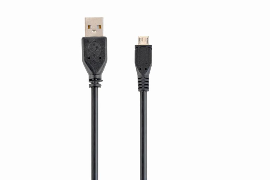 USB-kabel A MicroB 0 3 meter