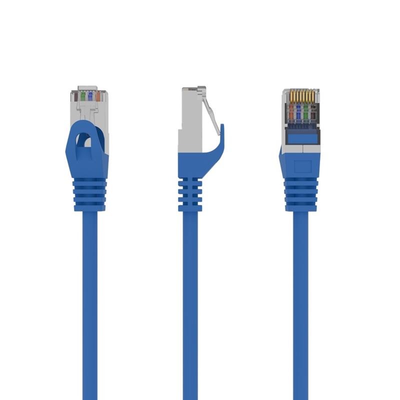 FTP Cat6 patchkabel 1 m blauw