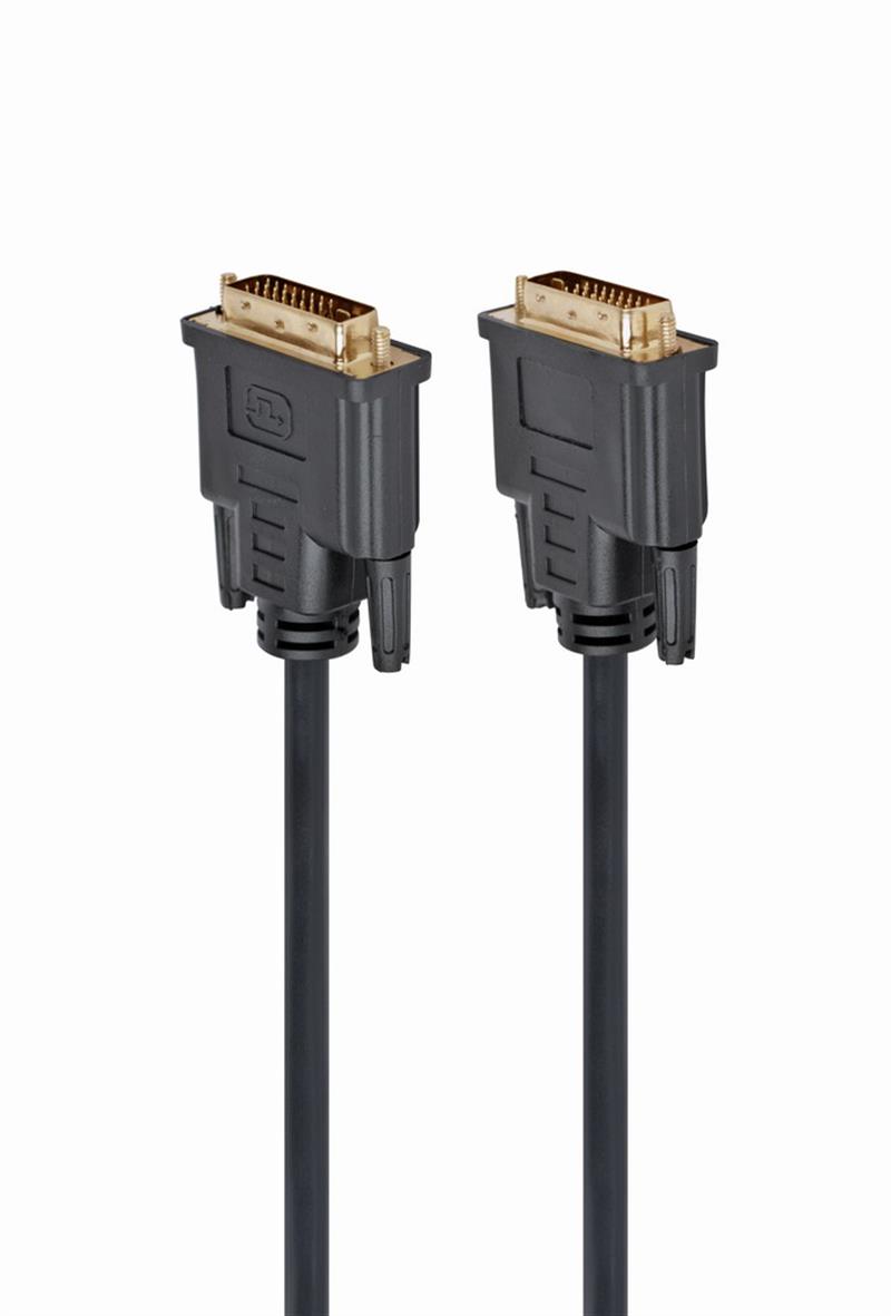 Gembird Dual Link DVI-kabel 1 8 meter zwart *DVIM