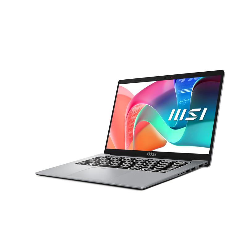 MSI Modern 14 F13MG-019NL Intel® Core™ i3 i3-1315U Laptop 35,6 cm (14"") Full HD 8 GB DDR4-SDRAM 512 GB SSD Wi-Fi 6E (802.11ax) Windows 11 Home Zilver