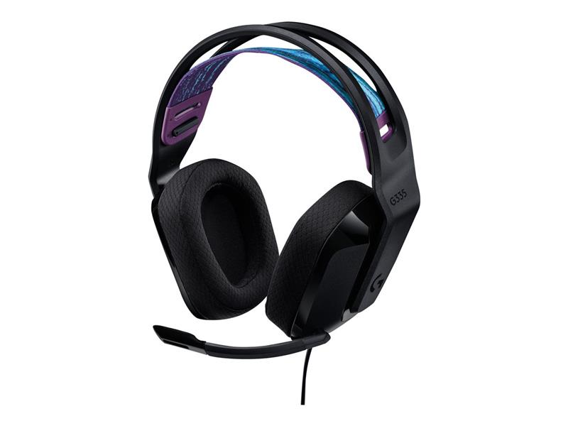 Logitech G G335 Wired Gaming Headset Bedraad Hoofdband Gamen Zwart