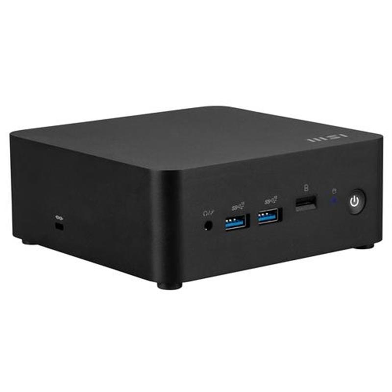 MSI Cubi NUC 13MQG-071EU Intel® Core™ i5 1345U 8 GB DDR5-SDRAM 512 GB SSD Windows 11 Pro Mini PC Zwart