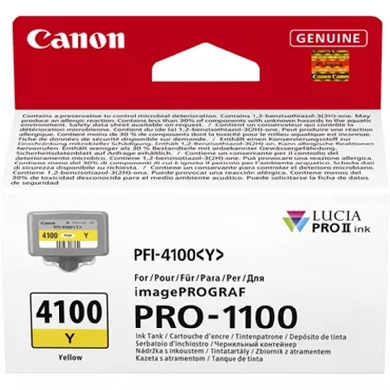 Canon LUCIA PRO II inktcartridge 1 stuk(s) Origineel Normaal rendement Geel