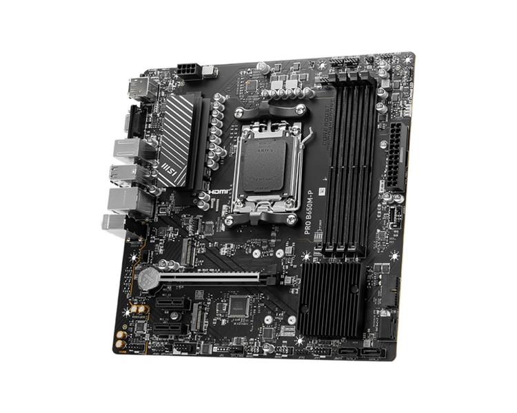 MSI PRO B650M-P moederbord AMD B650 Socket AM5 micro ATX