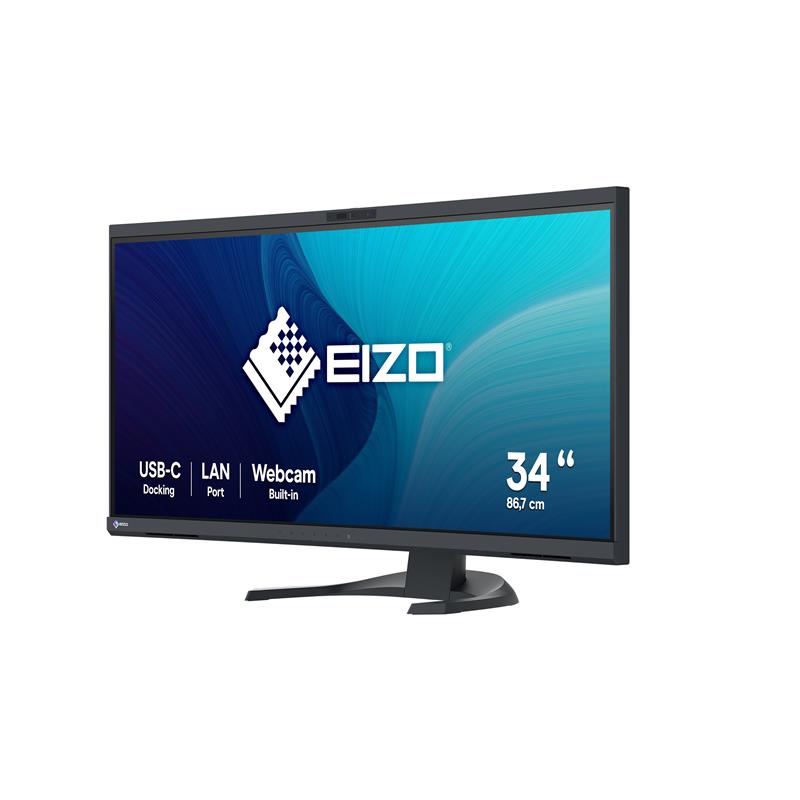 EIZO FlexScan EV3450XC-BK computer monitor 86,6 cm (34.1"") 3440 x 1440 Pixels UltraWide Quad HD LED Zwart