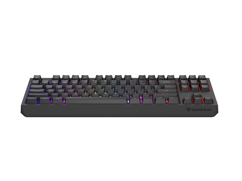 GENESIS Thor 230 TKL toetsenbord Gamen USB + RF Wireless + Bluetooth QWERTY Grijs