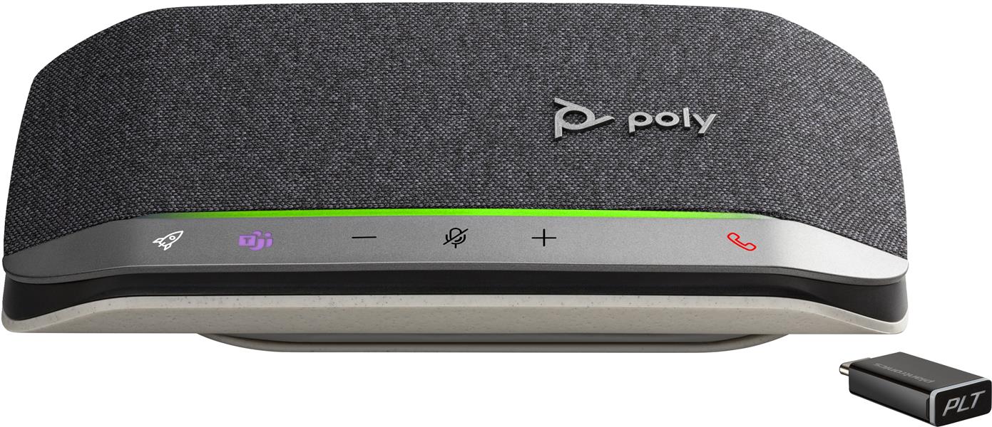 POLY Sync 20+M Speakerphone + USB-A naar USB-C-kabel + BT700 dongel + tas