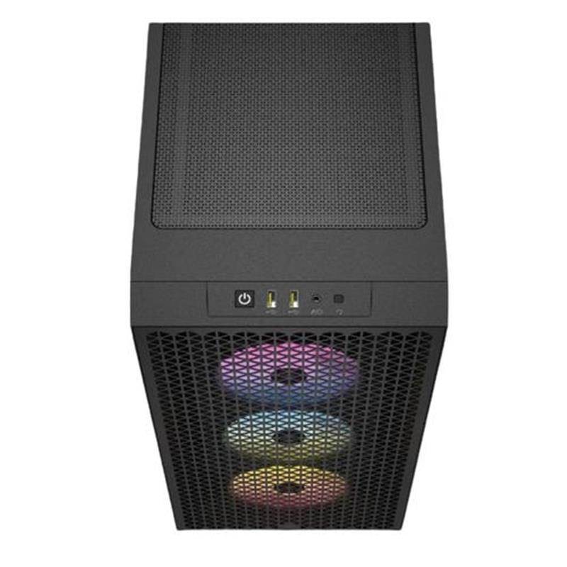 3000D RGB Tempered Glass Mid-Tower Black