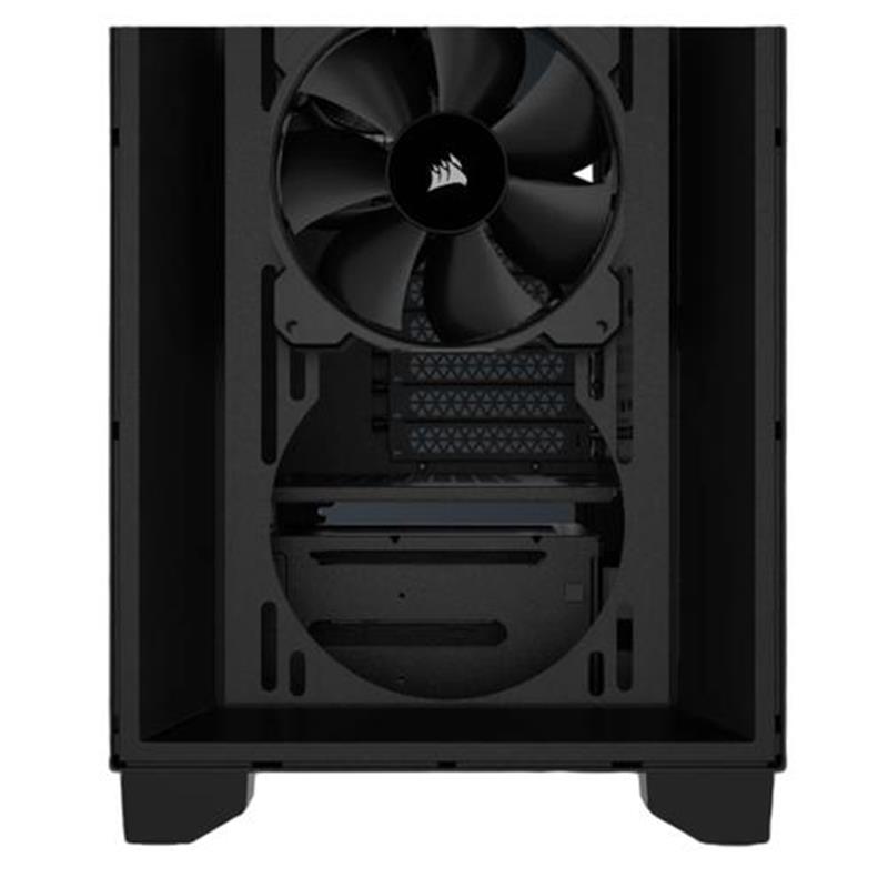 3000D Tempered Glass Mid-Tower Black