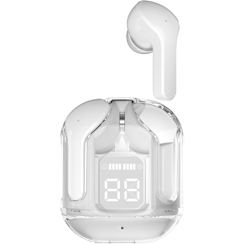 Wireless Earbuds with Charging Case - White