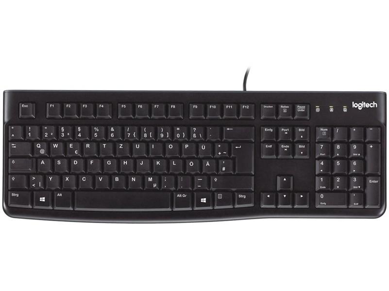 Logitech Keyboard K120 for Business toetsenbord USB QWERTZ Duits Zwart