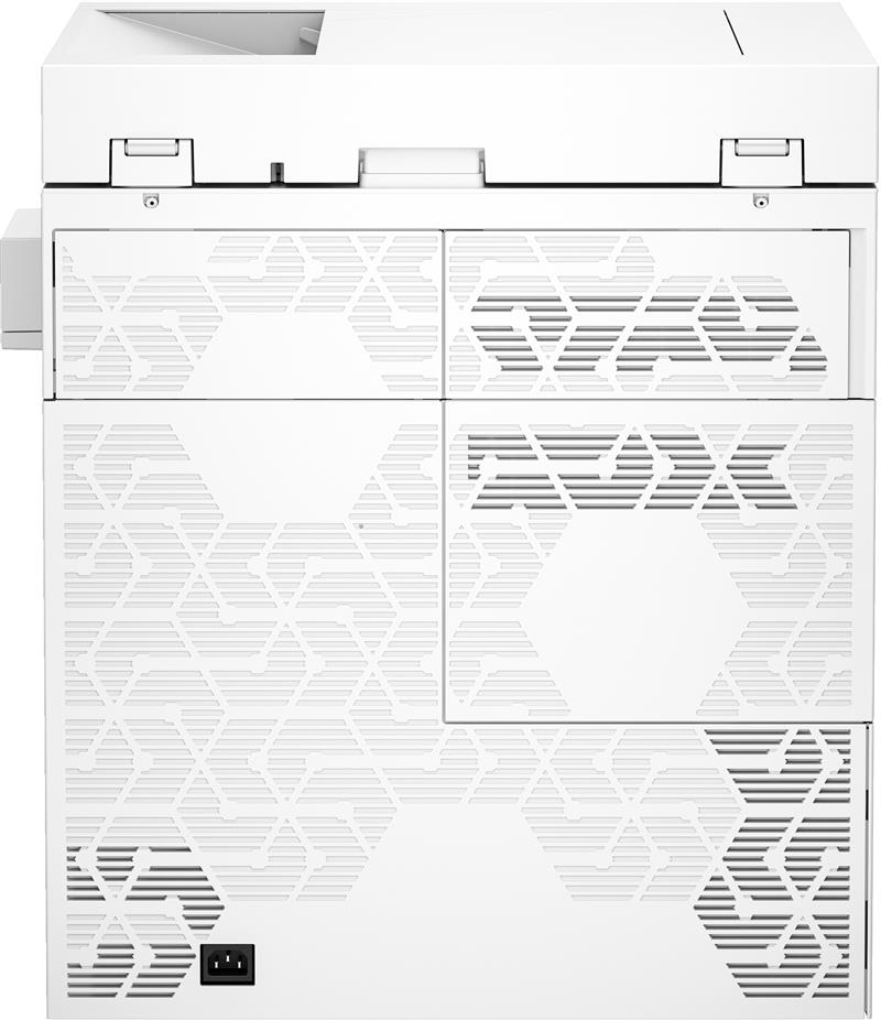 HP Color LaserJet Enterprise Flow MFP 5800zf-printer, Printen, kopiëren, scannen, faxen, Automatische documentinvoer; optionele high-capacity laden; T