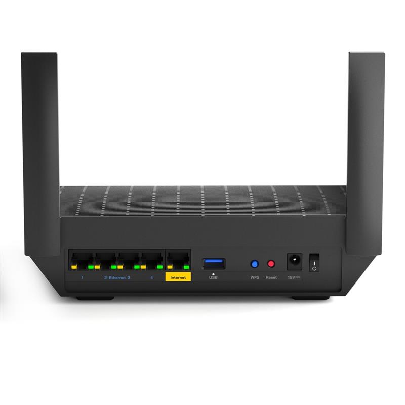 Linksys MR7350 draadloze router Gigabit Ethernet Dual-band (2.4 GHz / 5 GHz) Zwart